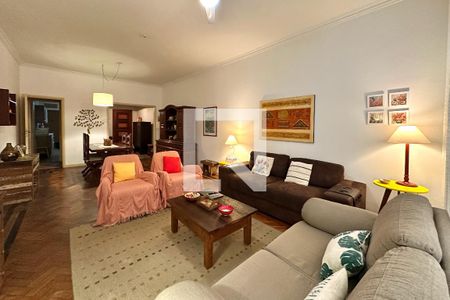 Sala de apartamento à venda com 3 quartos, 132m² em Copacabana, Rio de Janeiro