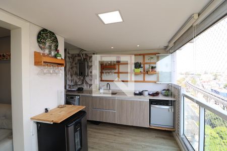 Varanda gourmet de apartamento à venda com 2 quartos, 59m² em Vila Ema, São Paulo
