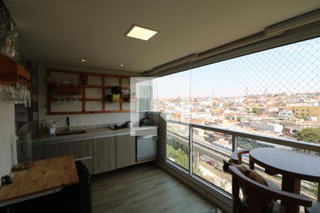Varanda gourmet de apartamento à venda com 2 quartos, 59m² em Vila Ema, São Paulo
