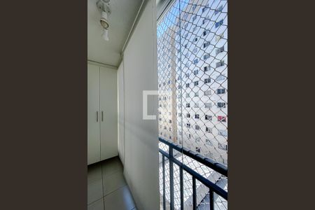 Varanda  de kitnet/studio à venda com 1 quarto, 28m² em Brás, São Paulo