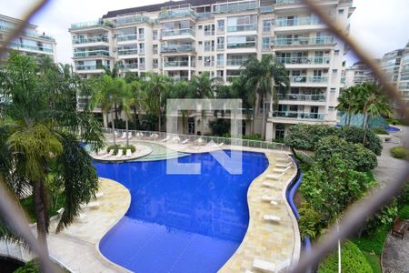 Varanda Sala de apartamento para alugar com 3 quartos, 130m² em Barra da Tijuca, Rio de Janeiro