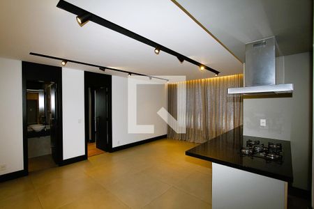 Sala de apartamento para alugar com 2 quartos, 74m² em Estoril, Belo Horizonte