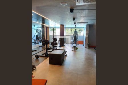 Área comum de kitnet/studio para alugar com 1 quarto, 24m² em Moema, São Paulo