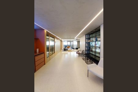 Área comum de kitnet/studio para alugar com 1 quarto, 26m² em Moema, São Paulo