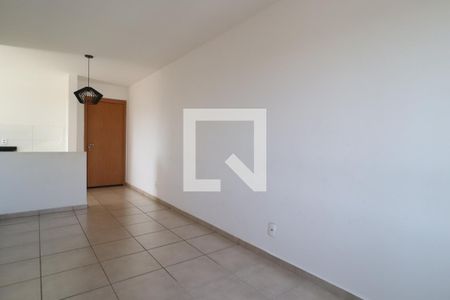 Sala de apartamento para alugar com 2 quartos, 48m² em Novo Mundo, Uberlândia