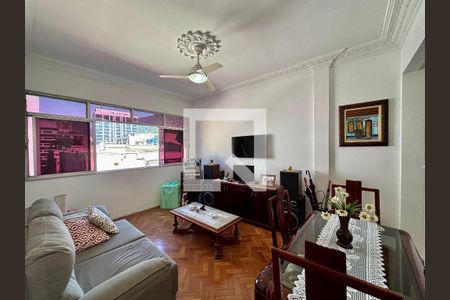 Sala de apartamento à venda com 2 quartos, 70m² em Botafogo, Rio de Janeiro