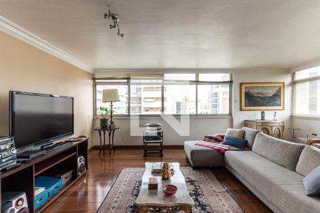 Sala de apartamento à venda com 4 quartos, 240m² em Santa Cecilia, São Paulo