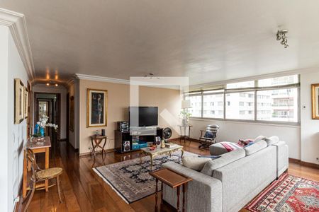 Sala de apartamento à venda com 4 quartos, 240m² em Santa Cecilia, São Paulo