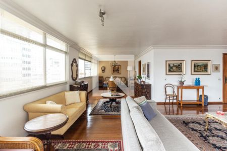 Sala de apartamento à venda com 4 quartos, 240m² em Santa Cecilia, São Paulo