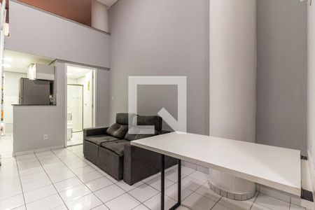 Sala  de apartamento para alugar com 1 quarto, 56m² em Campos Elíseos, São Paulo
