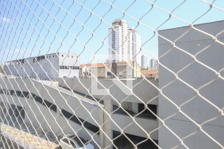 Vista da Sacada e Cozinha de kitnet/studio à venda com 1 quarto, 34m² em Bom Retiro, São Paulo