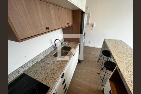 Sala/Cozinha de apartamento para alugar com 1 quarto, 39m² em Santana, São Paulo