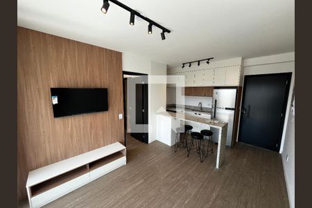Sala/Cozinha de apartamento para alugar com 1 quarto, 39m² em Santana, São Paulo
