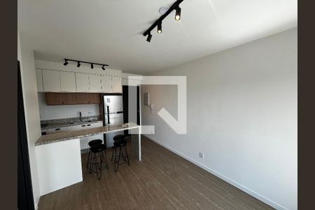 Sala/Cozinha de apartamento para alugar com 1 quarto, 39m² em Santana, São Paulo