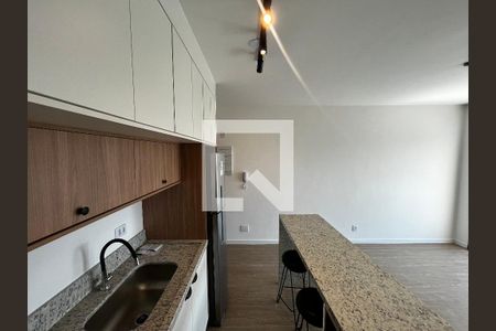 Sala/Cozinha de apartamento para alugar com 1 quarto, 39m² em Santana, São Paulo