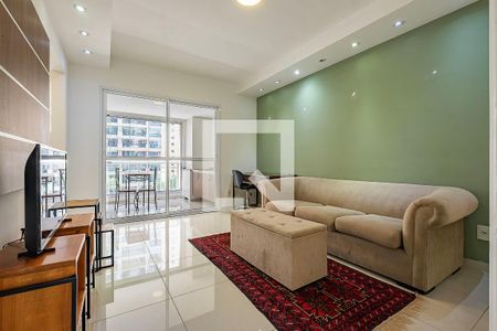 Sala/Cozinha de apartamento para alugar com 1 quarto, 48m² em Jardim Paulista, São Paulo