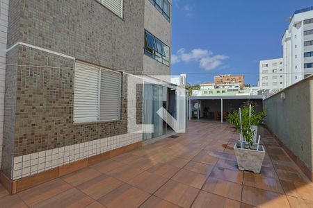 Varanda da Sala de apartamento à venda com 3 quartos, 250m² em Castelo, Belo Horizonte