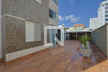 Varanda da Sala de apartamento à venda com 3 quartos, 250m² em Castelo, Belo Horizonte