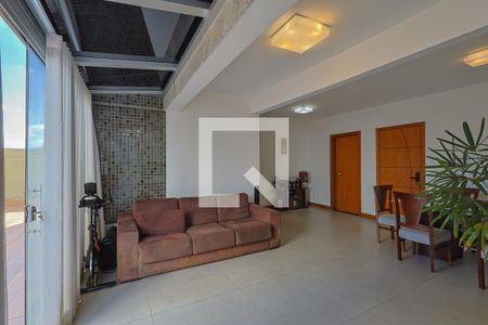 Sala de apartamento à venda com 3 quartos, 250m² em Castelo, Belo Horizonte