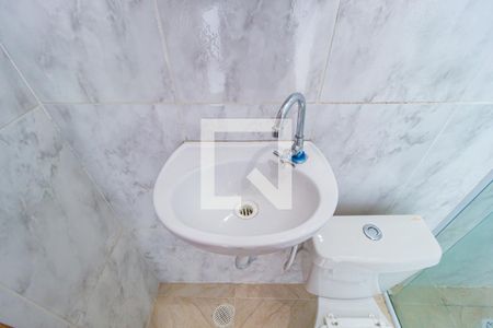 Banheiro de casa de condomínio para alugar com 1 quarto, 40m² em Quarta Parada, São Paulo