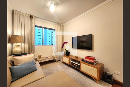 Sala de apartamento à venda com 2 quartos, 86m² em Indianópolis, São Paulo