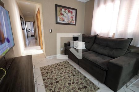 Sala de apartamento para alugar com 3 quartos, 93m² em Utinga, Santo André
