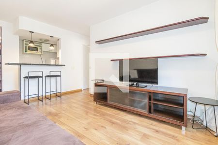 Sala de apartamento para alugar com 1 quarto, 40m² em Itaim Bibi, São Paulo
