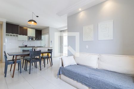 Sala de apartamento para alugar com 1 quarto, 61m² em Vila Olímpia, São Paulo