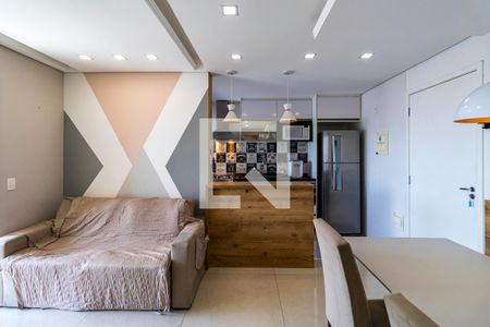 Sala de apartamento para alugar com 2 quartos, 49m² em Jardim Umarizal, São Paulo