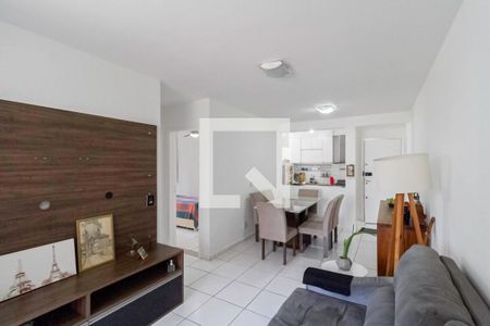 Sala de apartamento à venda com 2 quartos, 55m² em Graça, Belo Horizonte