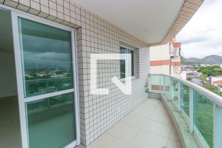 Varanda da Sala de apartamento para alugar com 3 quartos, 120m² em Vila Valqueire, Rio de Janeiro