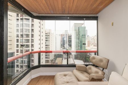 Sala de apartamento para alugar com 1 quarto, 50m² em Itaim Bibi, São Paulo