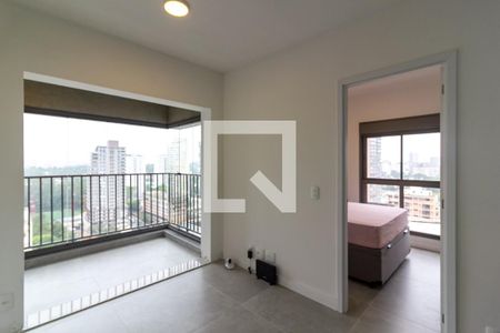 Sala de apartamento para alugar com 2 quartos, 47m² em Santo Amaro, São Paulo