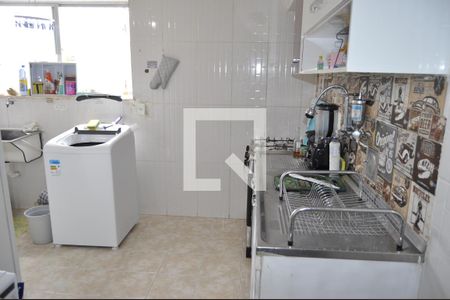 Cozinha e Área de Serviço de apartamento à venda com 2 quartos, 77m² em Riachuelo, Rio de Janeiro