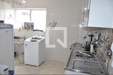 Cozinha e Área de Serviço de apartamento à venda com 2 quartos, 77m² em Riachuelo, Rio de Janeiro