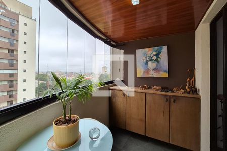 Varanda da Sala de apartamento à venda com 3 quartos, 107m² em Jardim do Mar, São Bernardo do Campo