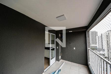 Varanda Sala e Cozinha de apartamento para alugar com 1 quarto, 31m² em Vila Santa Clara, São Paulo