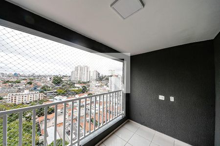 Varanda Sala e Cozinha de apartamento para alugar com 1 quarto, 31m² em Vila Santa Clara, São Paulo