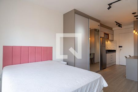 Sala/Quarto de kitnet/studio para alugar com 1 quarto, 24m² em Consolação, São Paulo