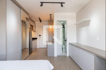 Sala/Quarto de kitnet/studio para alugar com 1 quarto, 24m² em Consolação, São Paulo