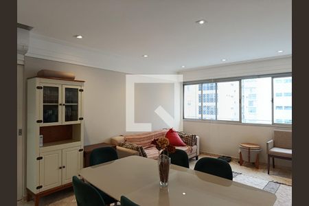 Sala de apartamento para alugar com 3 quartos, 140m² em Jardim Paulista, São Paulo