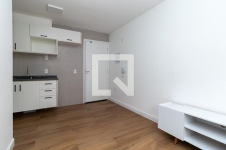 Sala/Cozinha de apartamento para alugar com 1 quarto, 25m² em Barra Funda, São Paulo