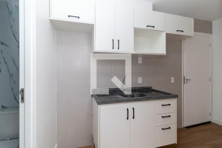 Sala/Cozinha de apartamento para alugar com 1 quarto, 25m² em Barra Funda, São Paulo