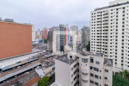 Vista da Sala/Cozinha de apartamento para alugar com 1 quarto, 25m² em Barra Funda, São Paulo