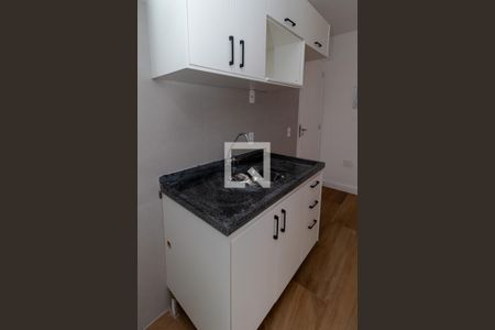 Sala/Cozinha de apartamento para alugar com 1 quarto, 25m² em Barra Funda, São Paulo