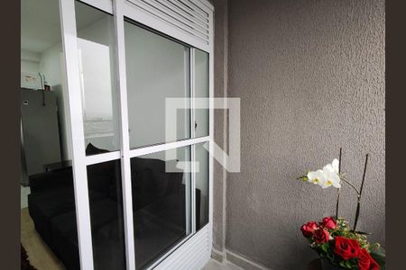 Varanda Sala/Cozinha de apartamento à venda com 2 quartos, 44m² em Jardim São Luís, São Paulo