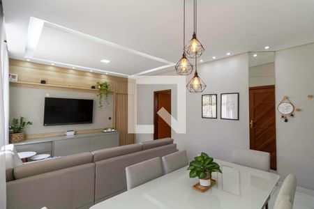Sala de apartamento à venda com 3 quartos, 120m² em Copacabana, Belo Horizonte