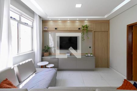 Sala de apartamento à venda com 3 quartos, 120m² em Copacabana, Belo Horizonte