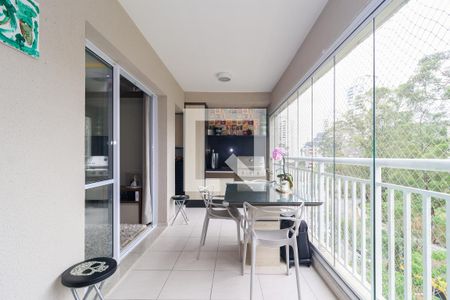 Varanda da Sala de apartamento à venda com 3 quartos, 96m² em Morumbi, São Paulo