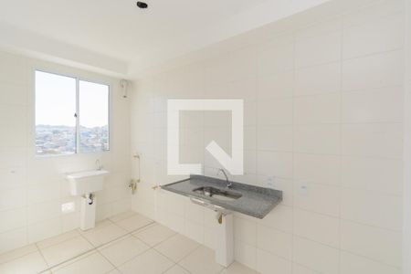 Sala/Cozinha de apartamento para alugar com 2 quartos, 52m² em Novo Riacho, Contagem